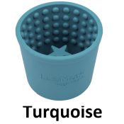 Lickimat Yoggi Pot Joggie pot hond Turquoise