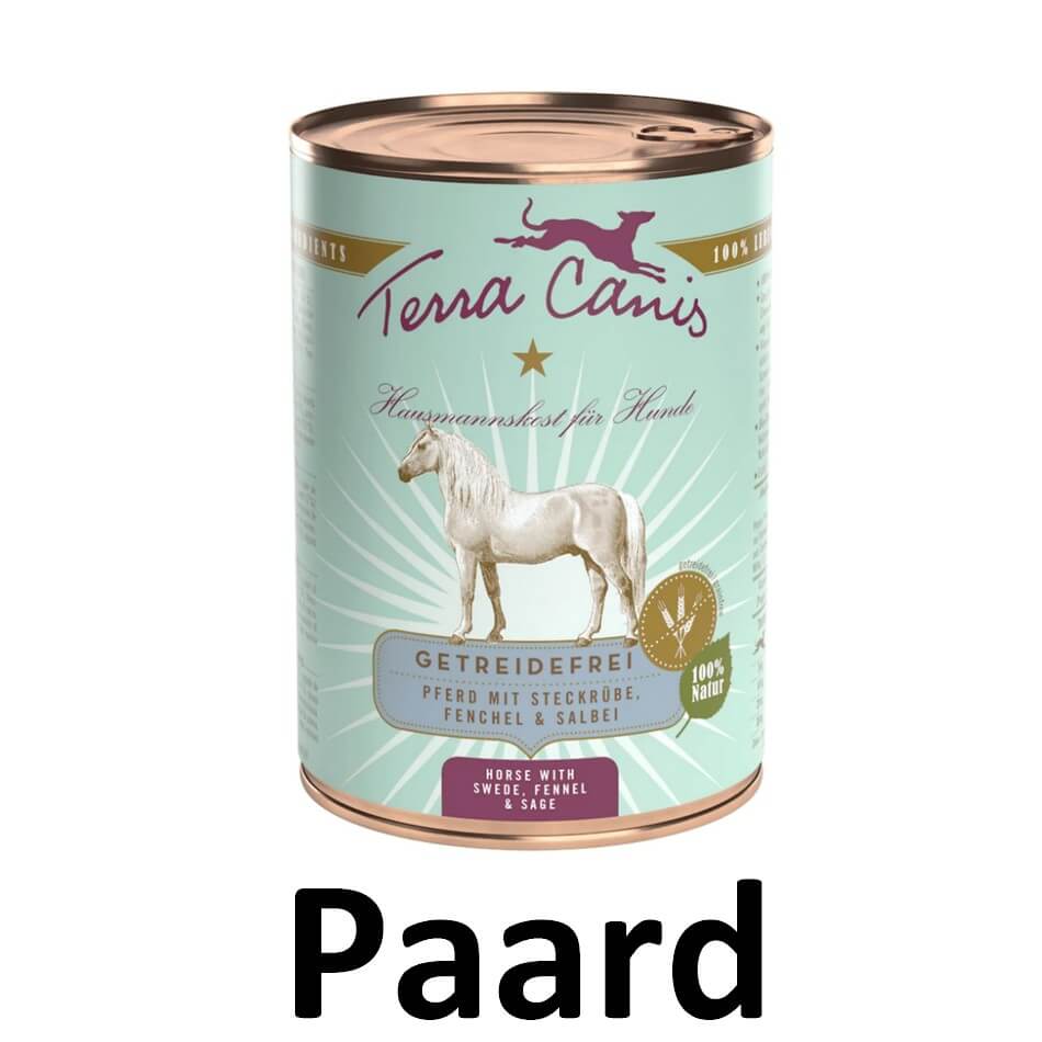 Terra Canis eend, natuurlijke rijst, rode biet en peer - Classic natvoer, 6x400 g | Premium hondenvoer in 100% levensmiddelenkwaliteit van alle ingrediënten | Rijk en gezond, allergeen- en graanarm