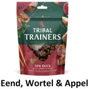 Tribal trainers snoepjes koekjes eend wortel appel