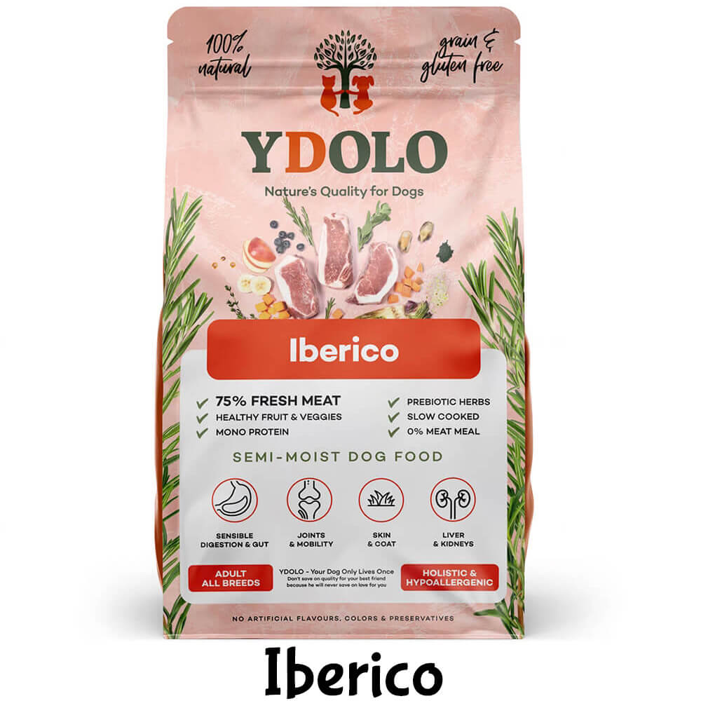 Ydolo brokken hondenvoer brok hondenbrokken aanbieding iberico