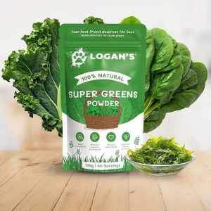 Groentepoeder voor Honden (Boerenkool, Spinazie, Broccoli, Spirulina)