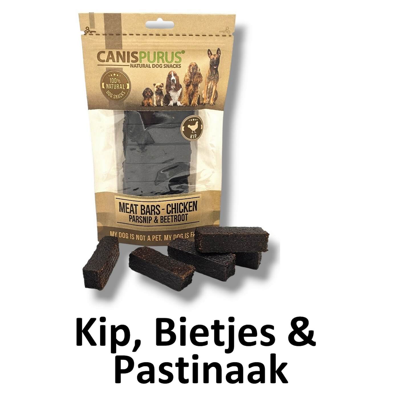 Canis Purus kip bietjes pastinaak bars repen