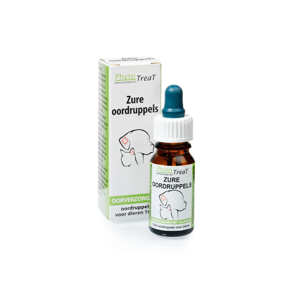PhytoTreat Zure Oordruppels en Spray voor Honden en Katten - Afbeelding 2