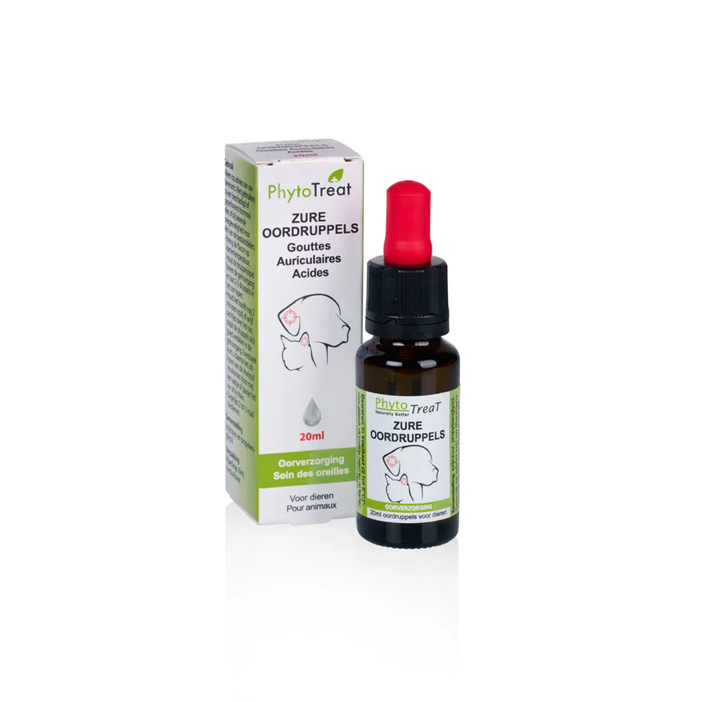 PhytoTreat Zure Oordruppels en Spray voor Honden en Katten - Afbeelding 3